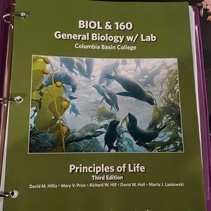 Biology & 160 general biology w/lab
